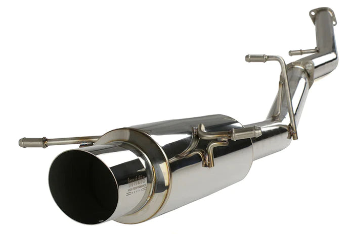 CS Motoring - Invidia 02-07 WRX/STi 76mm N1 RACING Cat-back Exhaust for aftermarket turbo spool loud sound awd jdm