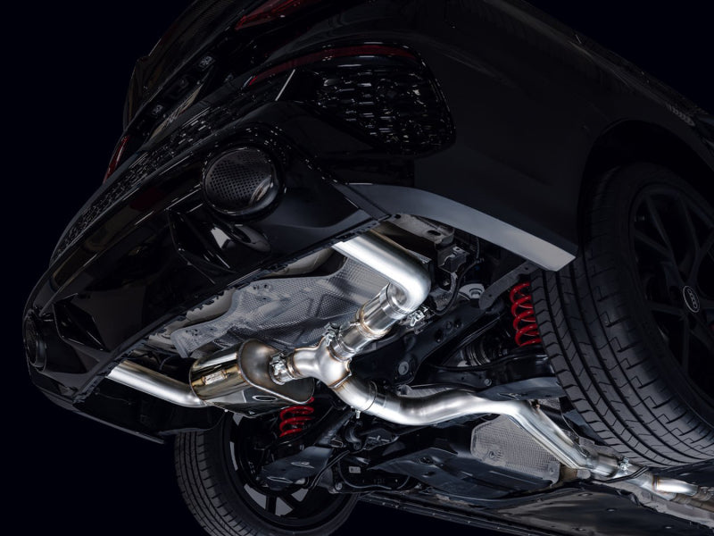 CS Motoring - AWE Tuning Audi 22-23 8Y RS3 Cat-Back SwitchPath Exhaust for aftermarket awd turbo spool racing engine with valve loud sound