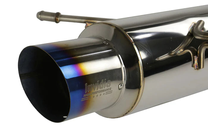 CS Motoring - Invidia 02-07 WRX/STi 76mm N1 RACING Cat-back Exhaust for aftermarket turbo spool loud sound awd jdm