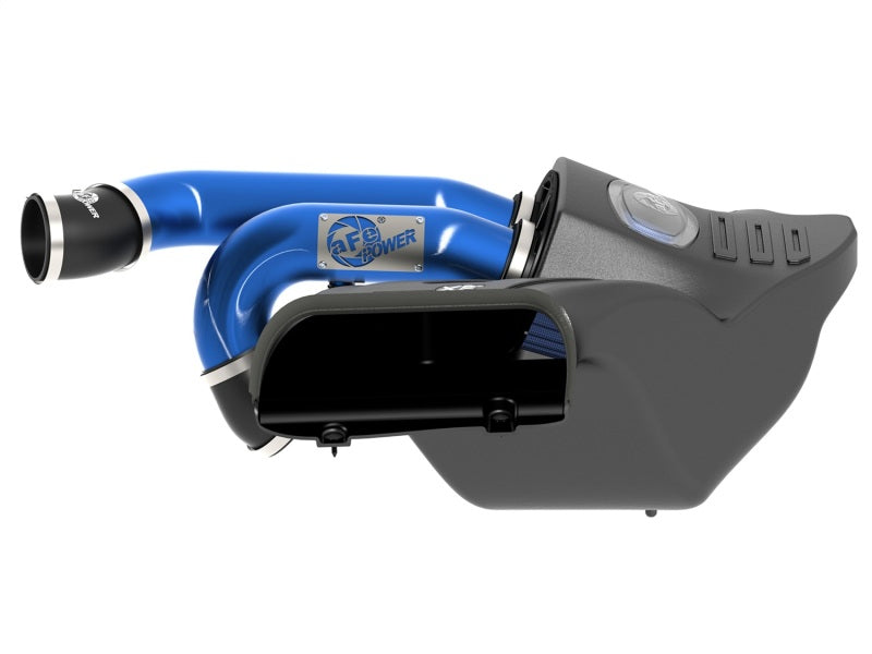 aFe Momentum XP Pro 5R Cold Air Intake System 21-22 Ford F-150 Raptor eco boost blue
