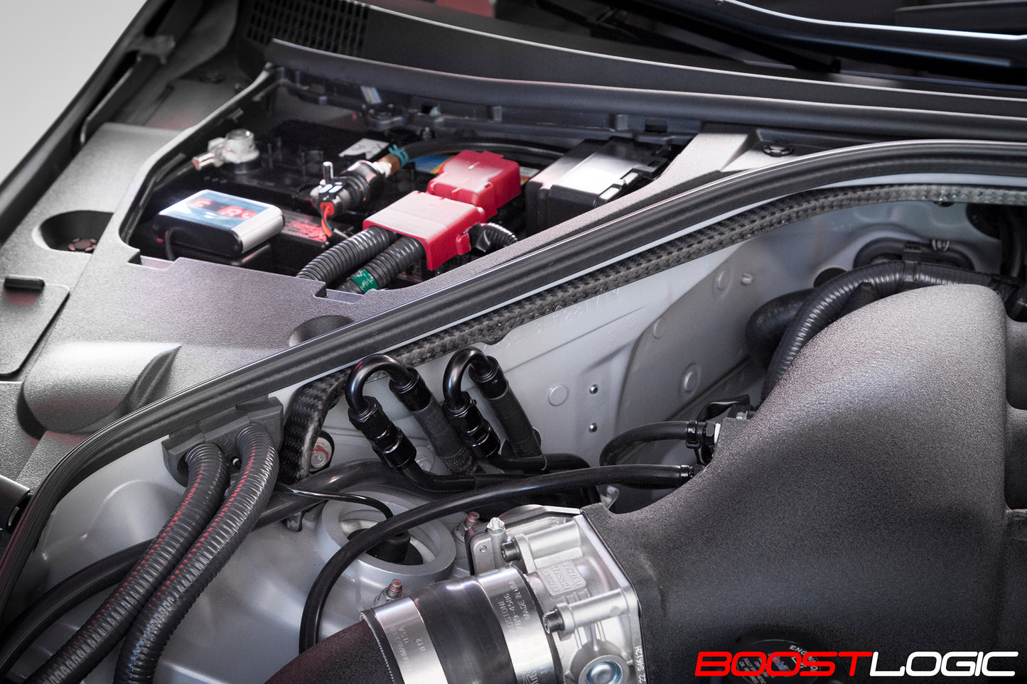 CS Motoring - Boost Logic Fuel Rail Kit R35 Nissan GTR 09+ for aftermarket turbo boosted flex fuel e85 tuning for vr38 racing engine