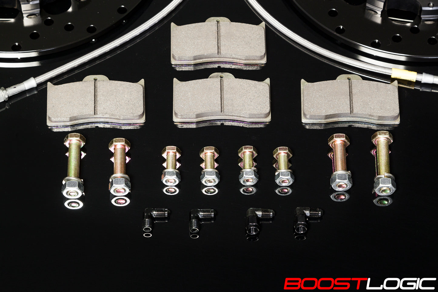 CS Motoring - Boost Logic Lightweight Drag Racing Brake Kit Nissan R35 GTR 09+ for aftermarket drag roll racing vr38