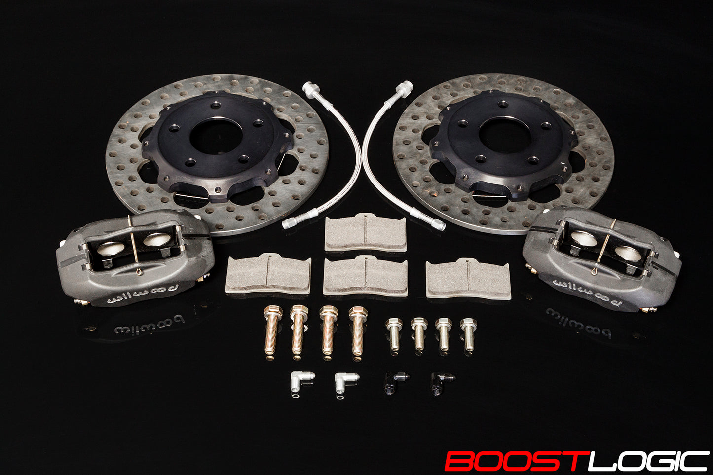 CS Motoring - Boost Logic Lightweight Drag Racing Brake Kit Nissan R35 GTR 09+ for aftermarket drag roll racing vr38