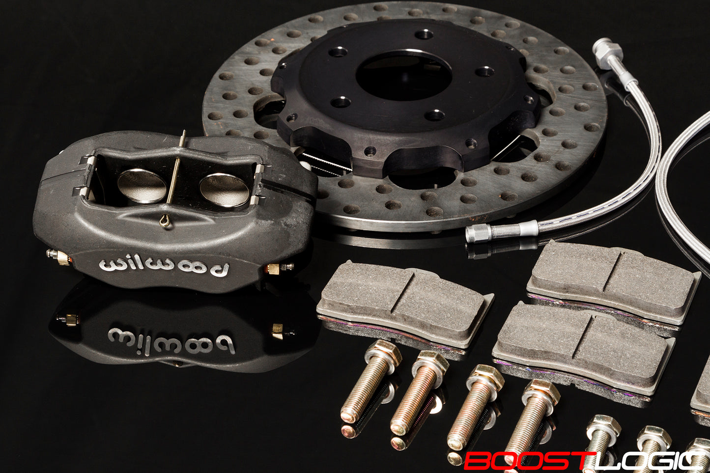 CS Motoring - Boost Logic Lightweight Drag Racing Brake Kit Nissan R35 GTR 09+ for aftermarket drag roll racing vr38