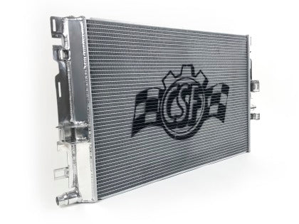 CS Motoring - CSF 2015+ Mercedes Benz C63 AMG (W205) Front Mount Heat Exchanger w/Rock Guard for aftermarket cooling racing