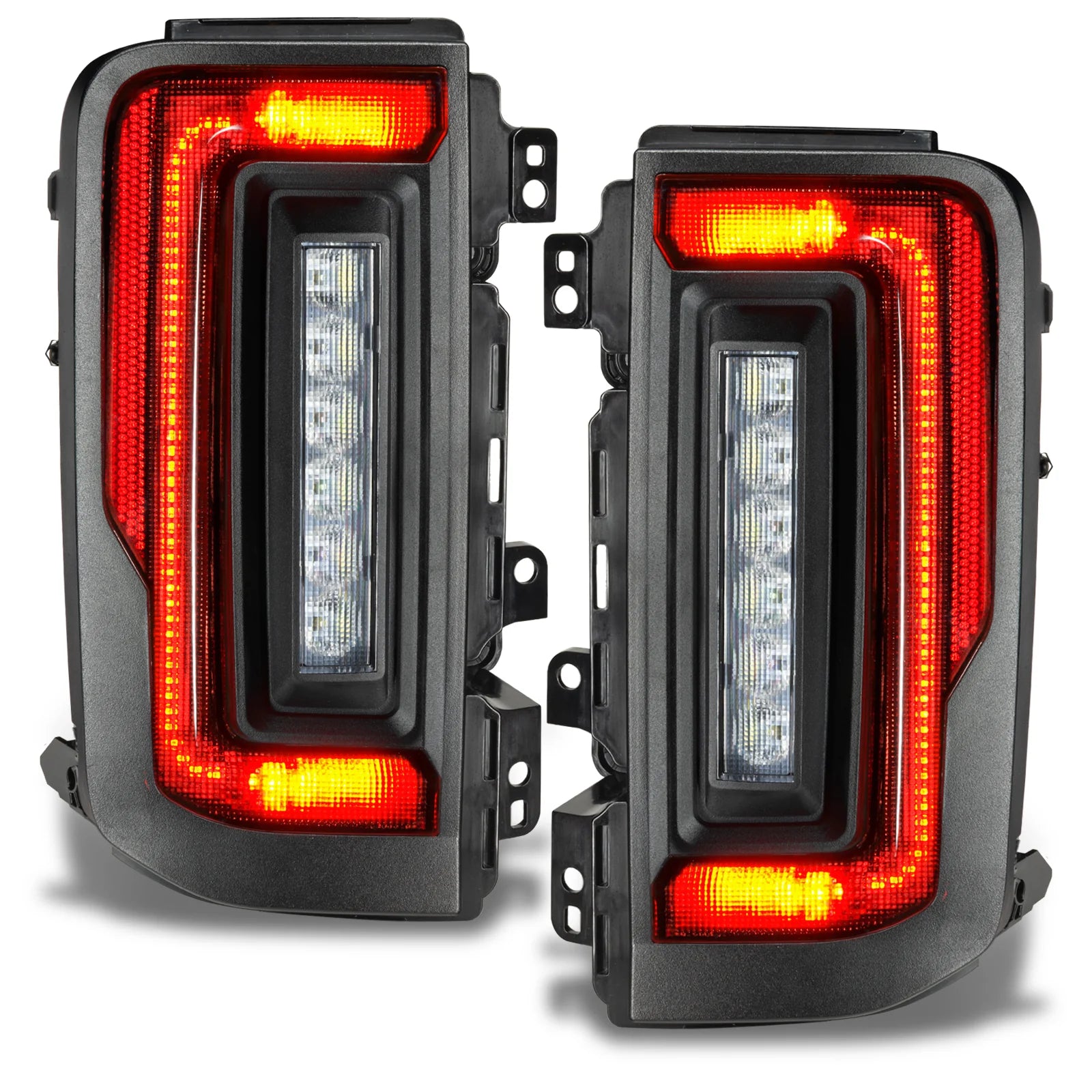 Oracle Lighting 21-22 Ford Bronco Flush Style LED Taillights for aftermarket offroad overland 4x4 lighting light on