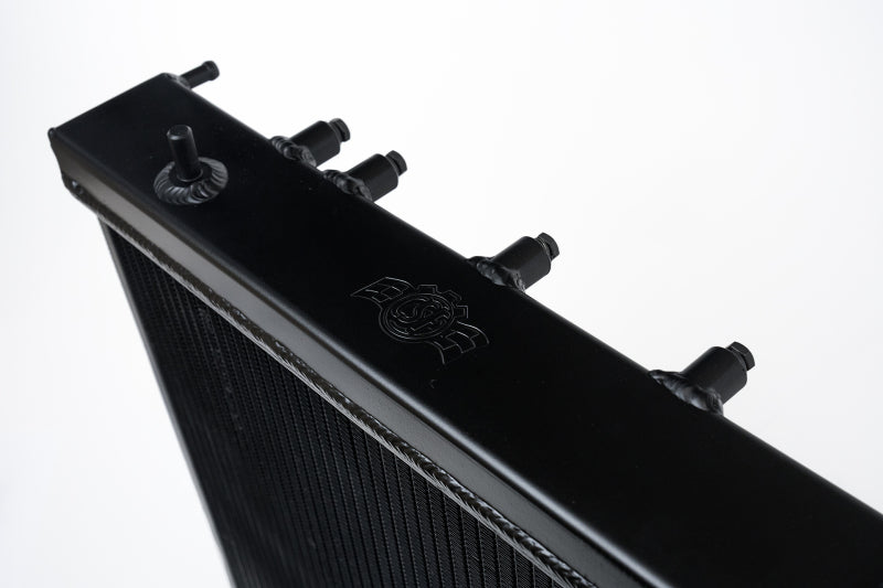 CS Motoring - CSF 02-07 Subaru Impreza WRX/STI Radiator for aftermarket cooling and performance black