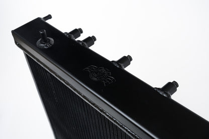 CS Motoring - CSF 02-07 Subaru Impreza WRX/STI Radiator for aftermarket cooling and performance black