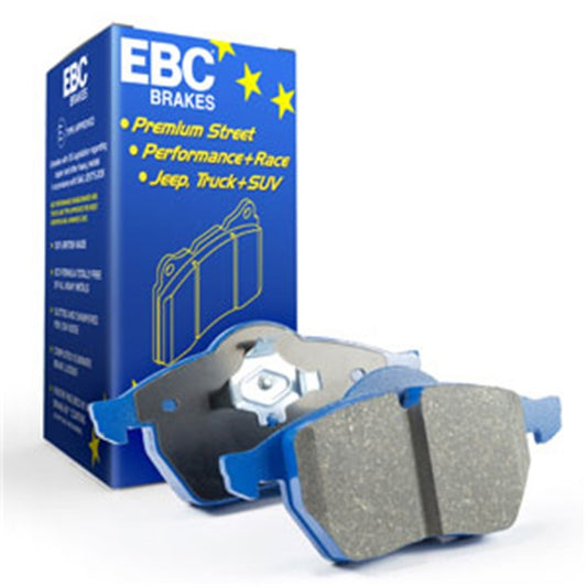 CS Motoring - EBC Bluestuff Front Brake Pads for Subaru STI 2004-2017 for aftermarket street track braking awd racing