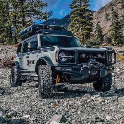 CS Motoring - Westin 21-23 Ford Bronco w/ XTS Front Bumper Brush Guard for aftermarket offroad dirt overland protection exterior ecoboost turbo