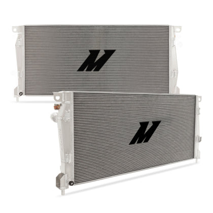 Mishimoto 2021+ Ford Bronco 2.3L/2.7L Performance Aluminum Radiator for aftermarket 4x4 offroad overland cooling