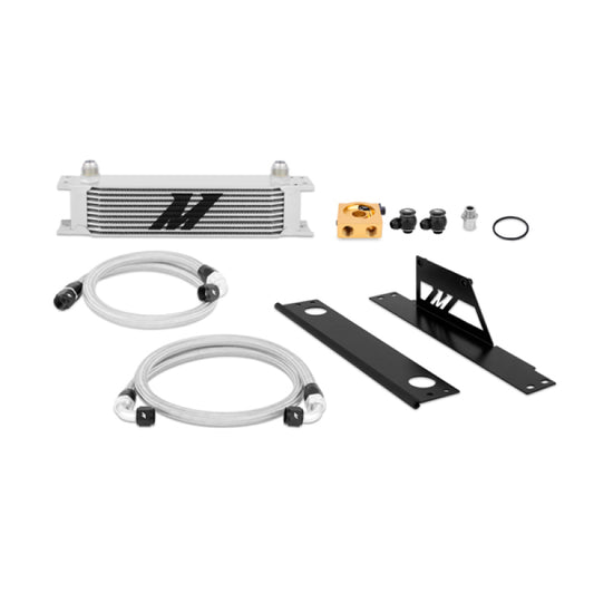 Mishimoto 02-05 Subaru WRX/STi Thermostatic Oil Cooler Kit - cs motoring cooling aftermarket