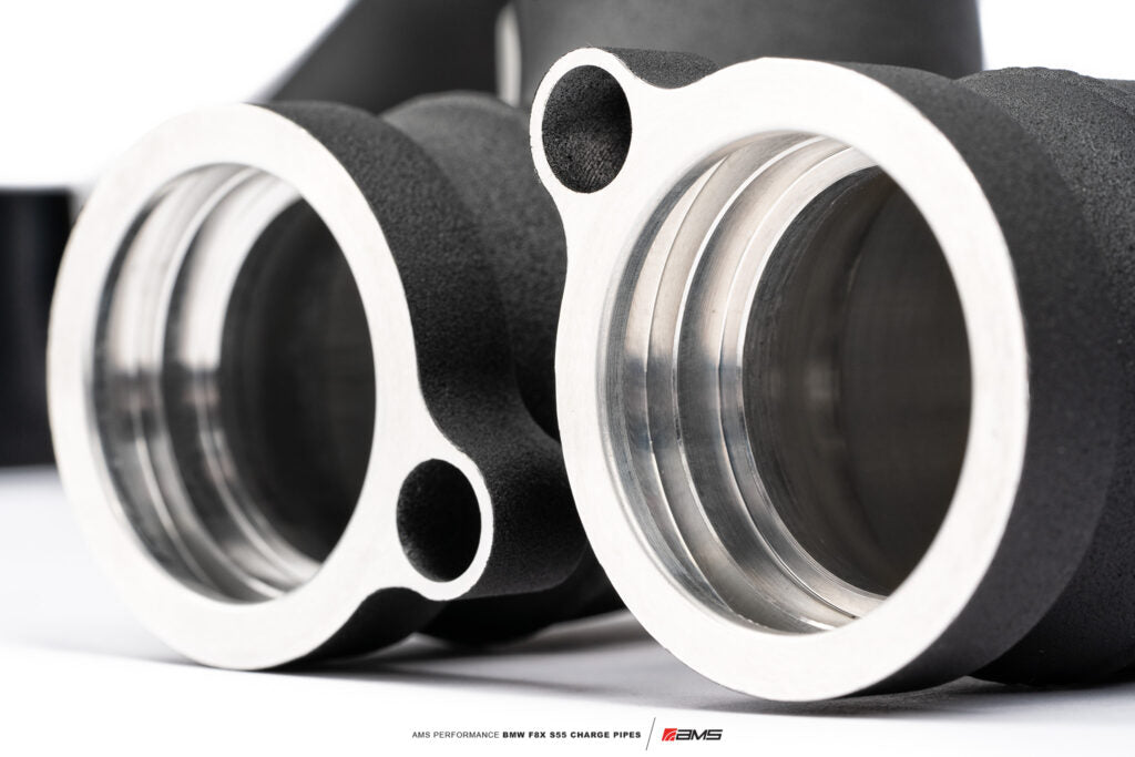 CS Motoring - AMS BMW M3/M4/M2C S55 CHARGE PIPES F80/F82/F83/F87 aftermarket turbocharged boosted race cars