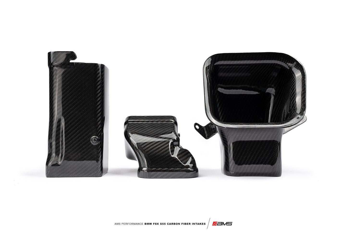 CS Motoring - AMS PERFORMANCE BMW M3/M4 S55 CARBON INTAKE F80/F82/F83 cold air turbocharged and booster aftermarket BMW