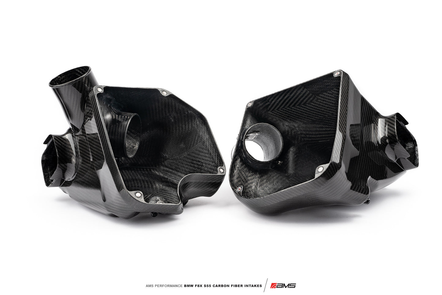 CS Motoring - AMS PERFORMANCE BMW M3/M4 S55 CARBON INTAKE F80/F82/F83 cold air turbocharged and booster aftermarket BMW