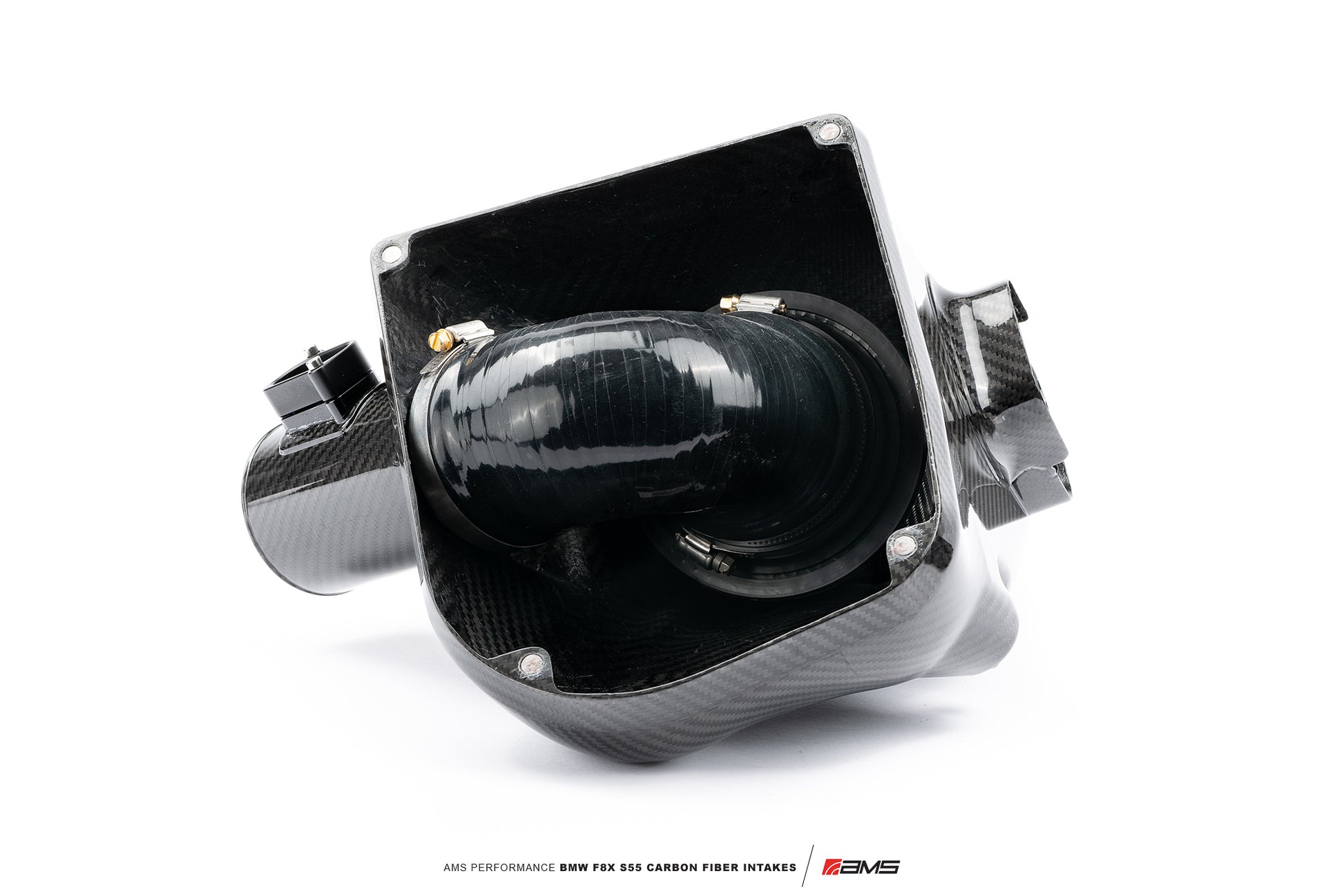 CS Motoring - AMS PERFORMANCE BMW M3/M4 S55 CARBON INTAKE F80/F82/F83 cold air turbocharged and booster aftermarket BMW