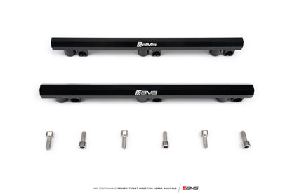 CS Motoring - AMS PERFORMANCE INFINITI Q50/Q60 PORT INJECTION LOWER MANIFOLD fueling turbocharged VR30DETT Engine aftermarket