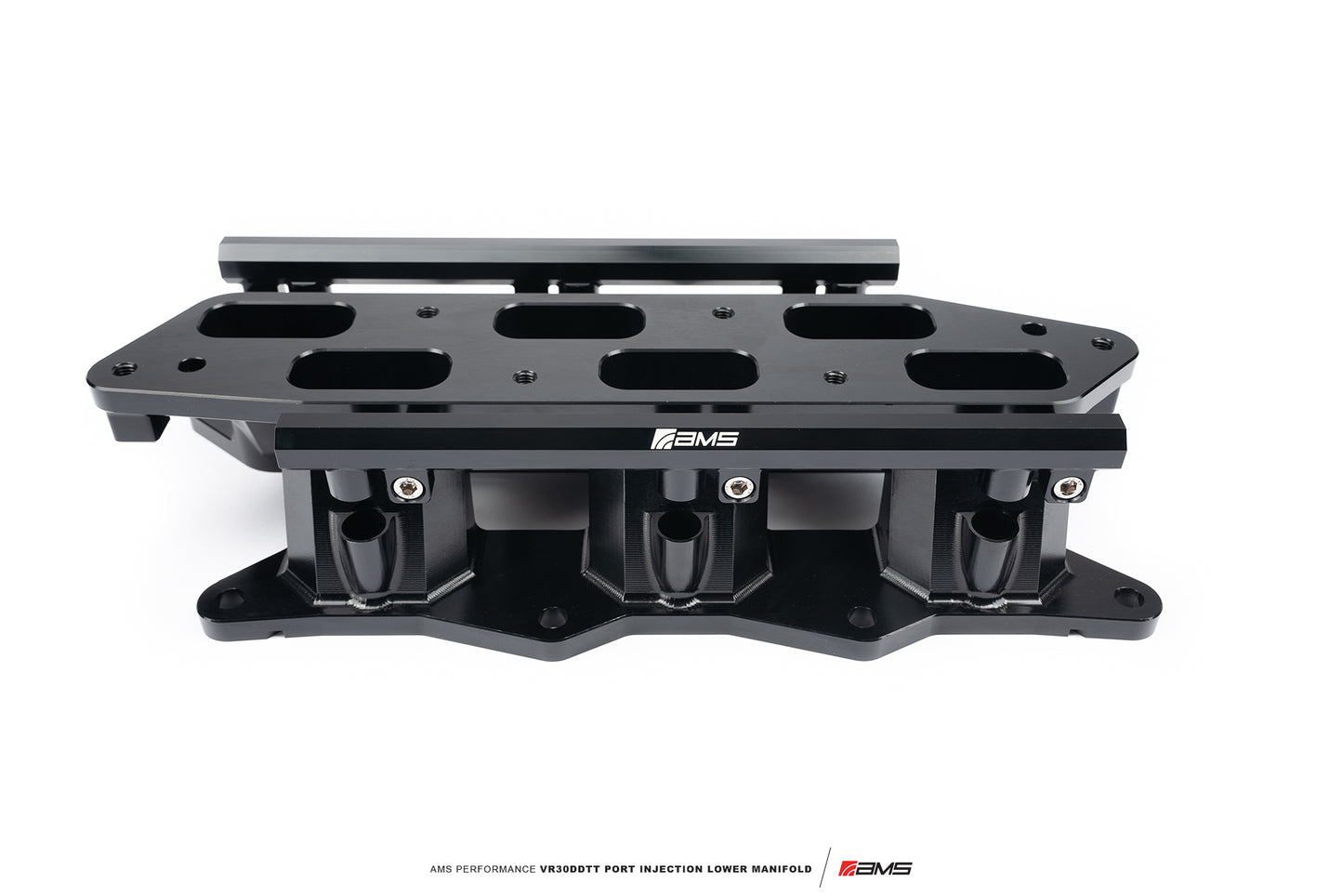 CS Motoring - AMS PERFORMANCE INFINITI Q50/Q60 PORT INJECTION LOWER MANIFOLD fueling turbocharged VR30DETT Engine aftermarket