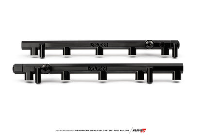 CS Motoring - AMS PERFORMANCE R8/HURACAN ALPHA FUEL SYSTEM – FUEL RAIL KIT for aftermarket Audi Lamborghini racing V10 E85 Flex Fuel engine