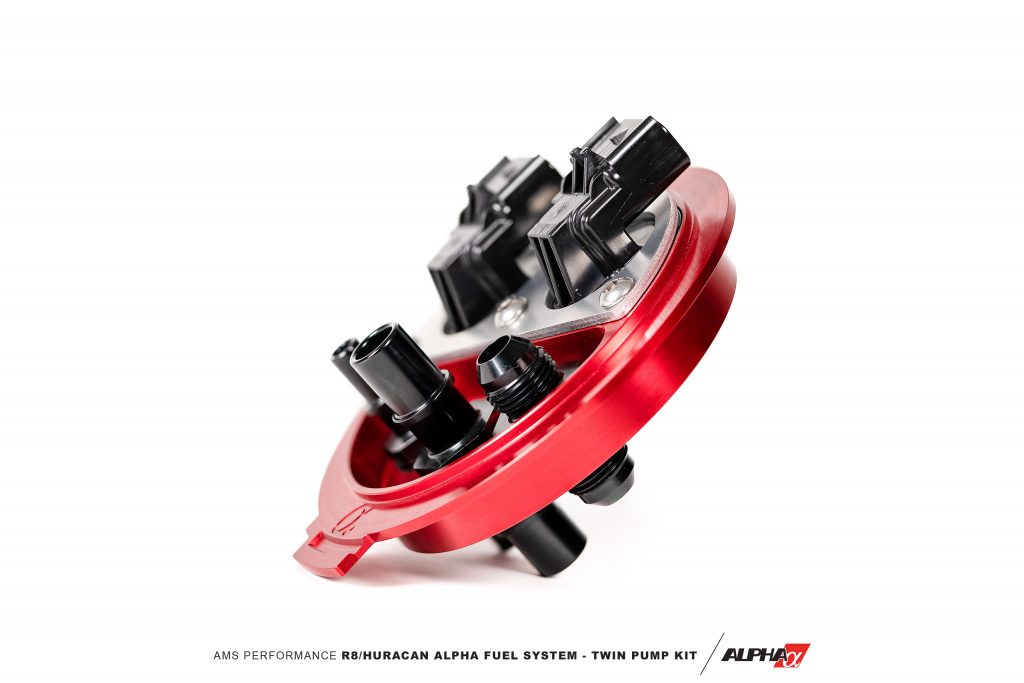 CS Motoring - AMS PERFORMANCE R8/HURACAN ALPHA FUEL SYSTEM – TWIN PUMP KIT for aftermarket V10 E85 and Flex Fuel race engines