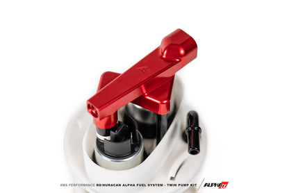 CS Motoring - AMS PERFORMANCE R8/HURACAN ALPHA FUEL SYSTEM – TWIN PUMP KIT for aftermarket V10 E85 and Flex Fuel race engines