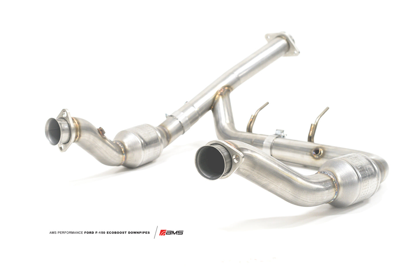 AMS PERFORMANCE 2015-2020 FORD F150 3.5L ECOBOOST STREET DOWNPIPES Better spool and turbo boost