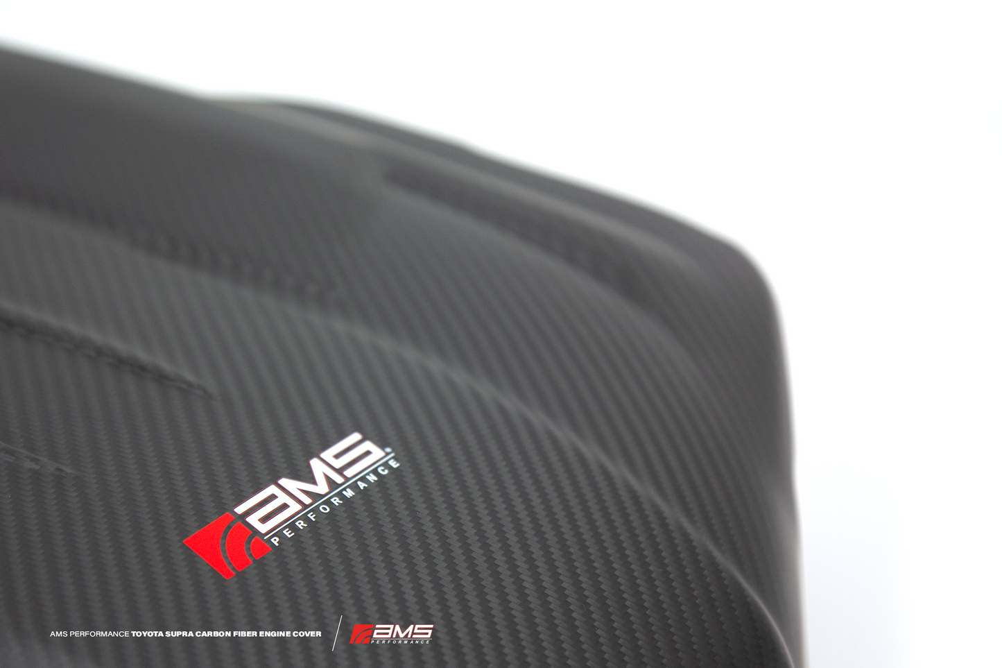 CS Motoring - AMS PERFORMANCE TOYOTA GR SUPRA CARBON FIBER ENGINE COVER for aftermarket B58 MKV 2024 racing engine