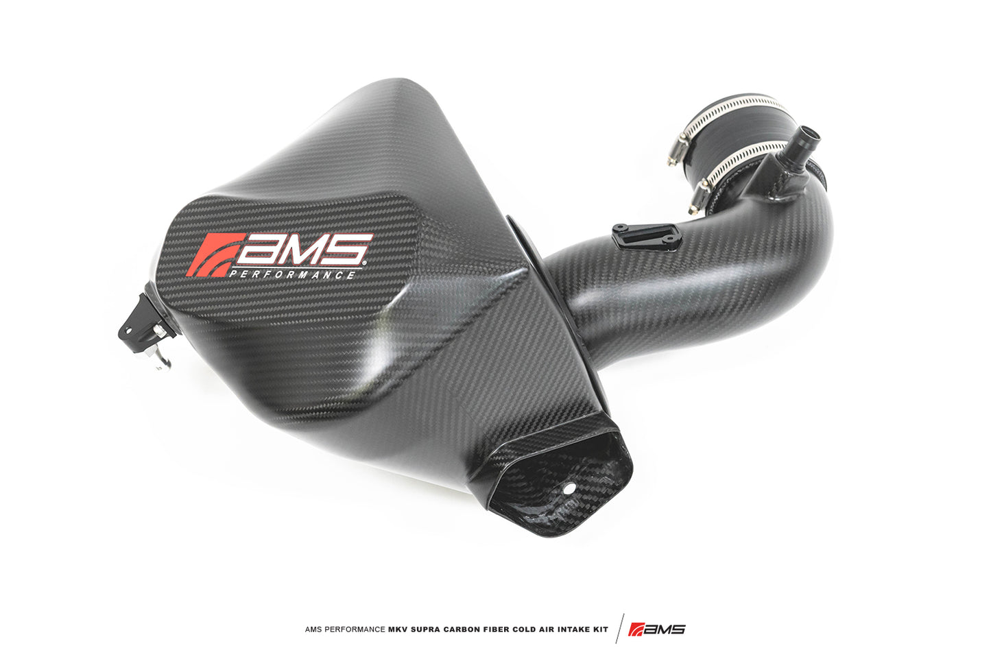 CS Motoring - AMS PERFORMANCE TOYOTA GR SUPRA CARBON FIBER AIR INTAKE for aftermarket B58 turbo E85 flex fuel racing engines to add horsepower