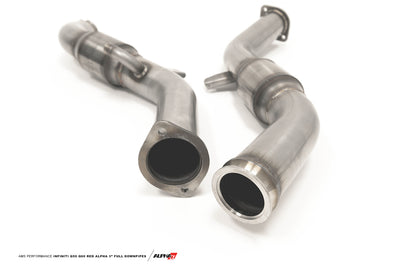 CS Motoring - AMS PERFORMANCE ALPHA FULL STREET DOWNPIPE KIT Q50/Q60 boosted ecutek tuning race car aftermarket parts