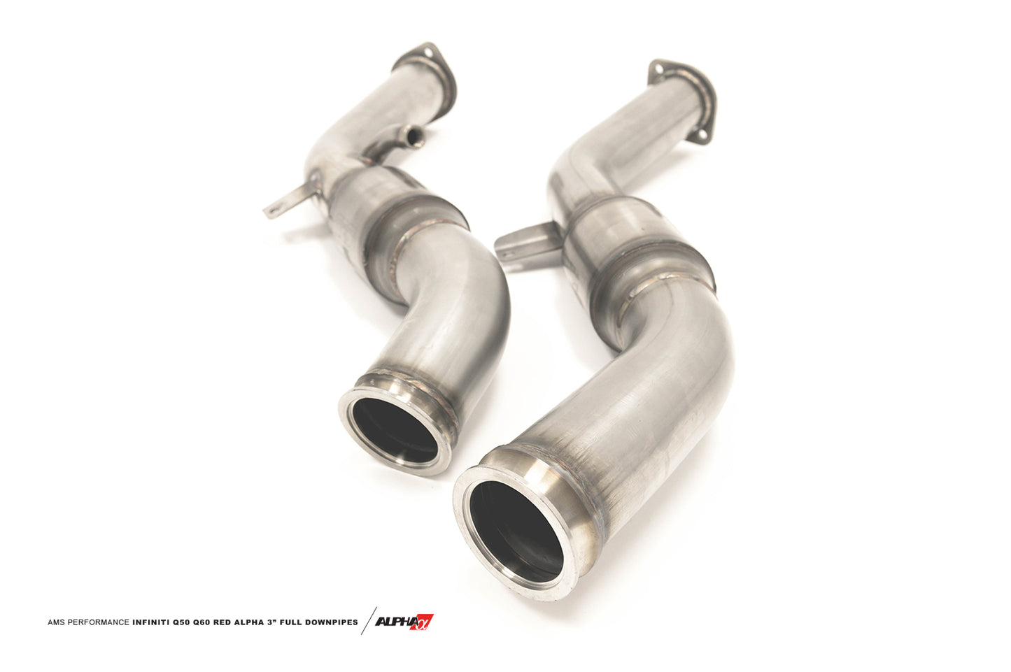 CS Motoring - AMS PERFORMANCE ALPHA FULL STREET DOWNPIPE KIT Q50/Q60 boosted ecutek tuning race car aftermarket parts for vr30 vr30dett