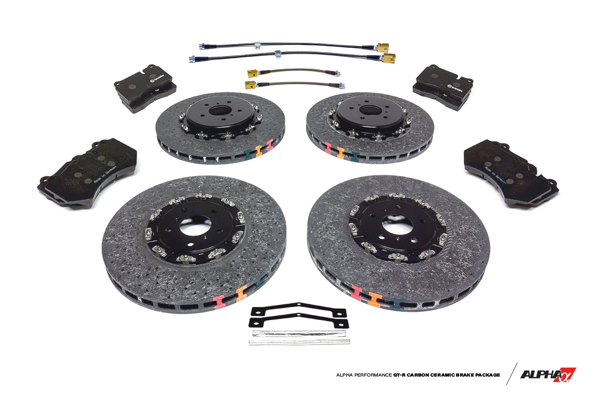 CS Motoring - AMS PERFORMANCE R35 GT-R CARBON CERAMIC BRAKE PACKAGE for aftermarket race car R35 track racing VR38