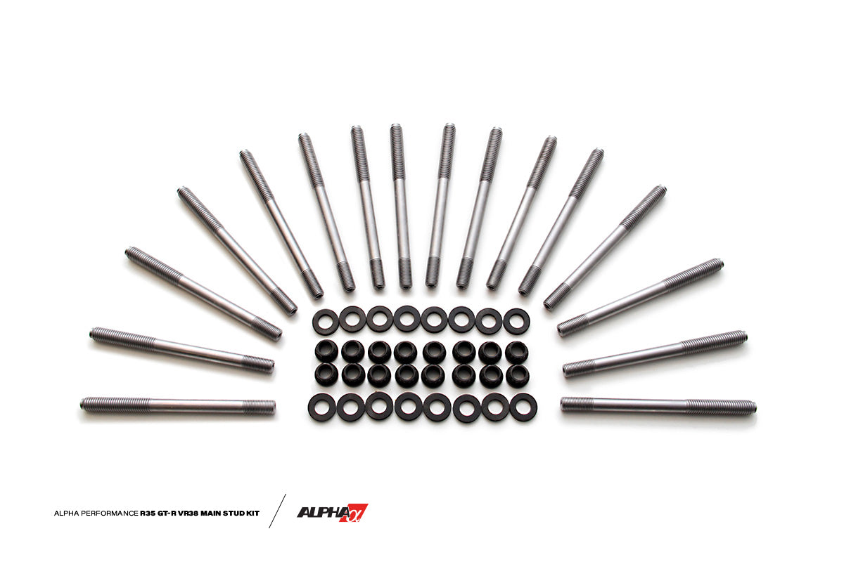 CS Motoring - AMS PERFORMANCE R35 GT-R MAIN STUD KIT for aftermarket turbocharged VR38 engine builds