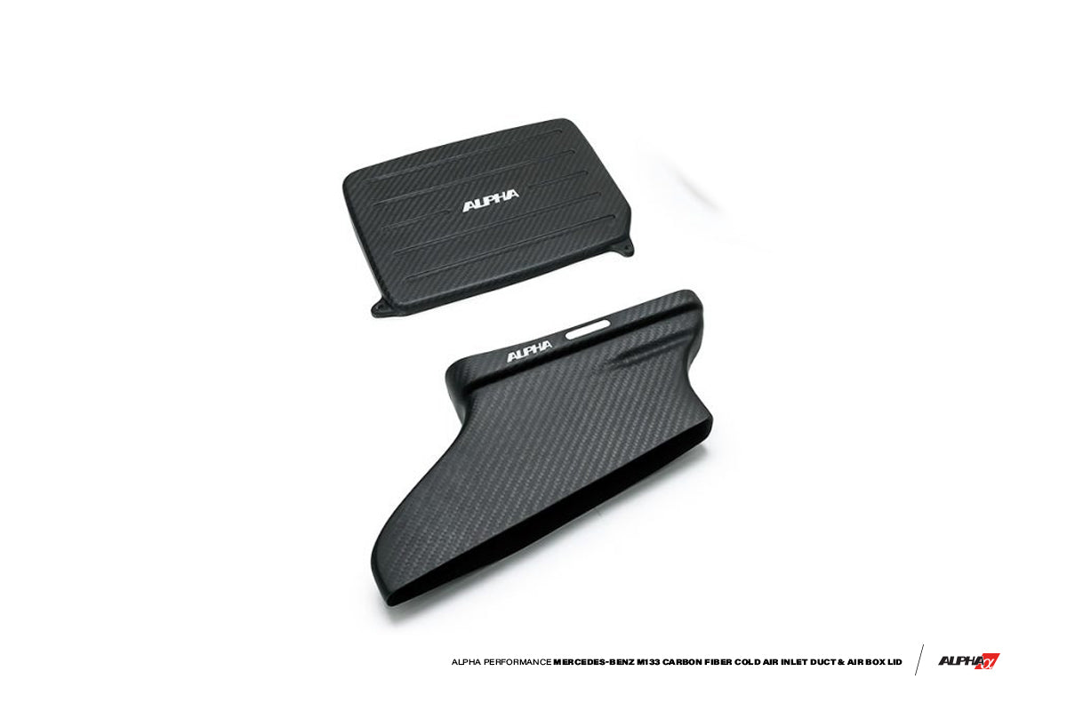 CS Motoring - AMS PERFORMANCE MERCEDES-BENZ 2.0L M133 AMG CARBON FIBER COLD AIR INLET DUCT & AIR BOX LID