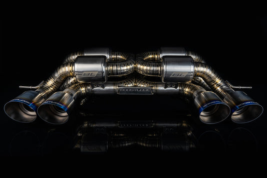 CS Motoring - Boost Logic Formula Series Titanium Exhaust for the BMW G80/82 M3/M4 for euro aftermarket track loud catback