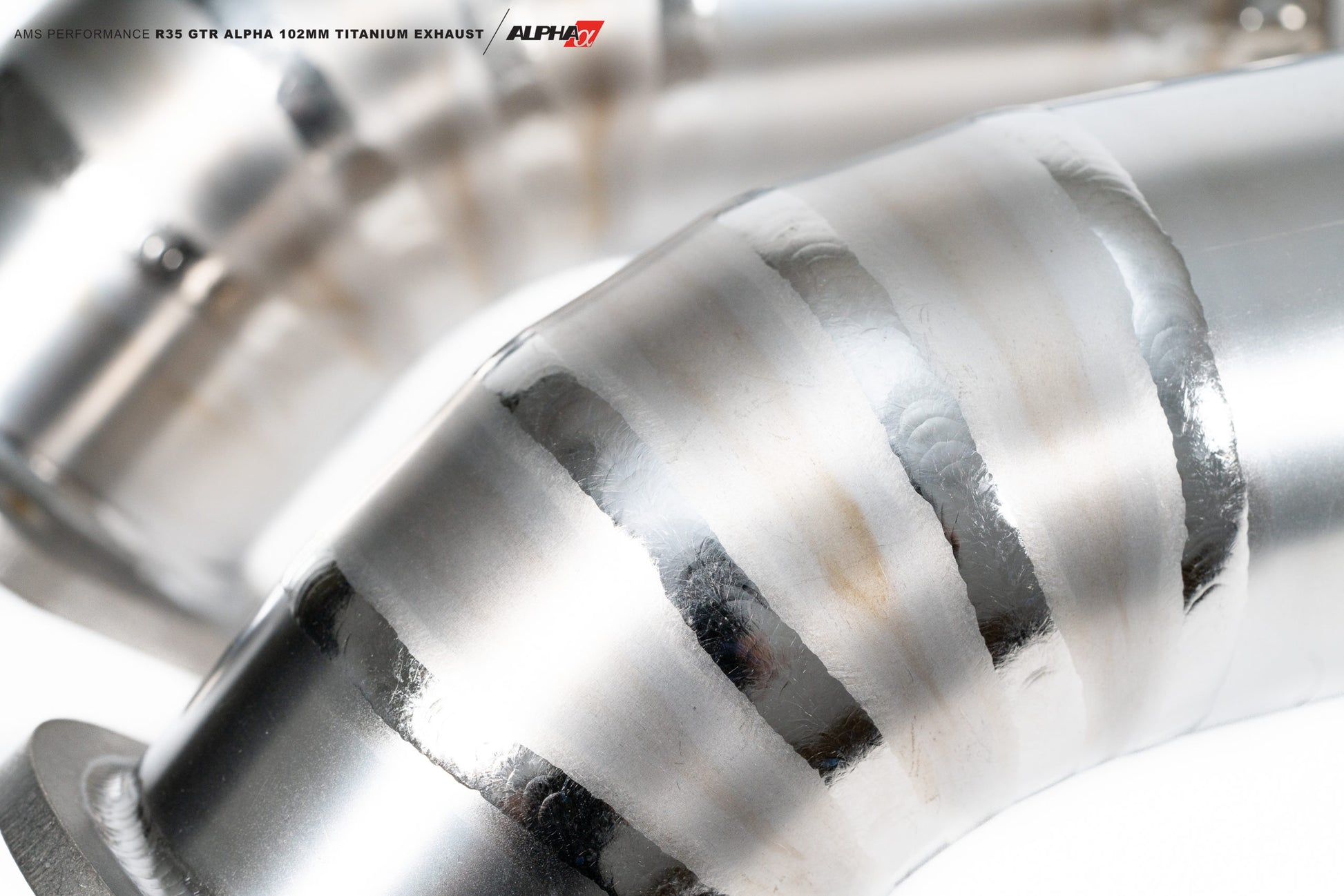 CS Motoring - AMS PERFORMANCE R35 GTR ALPHA 102MM TITANIUM EXHAUST for aftermarket turbocharged boosted VR38 R35 