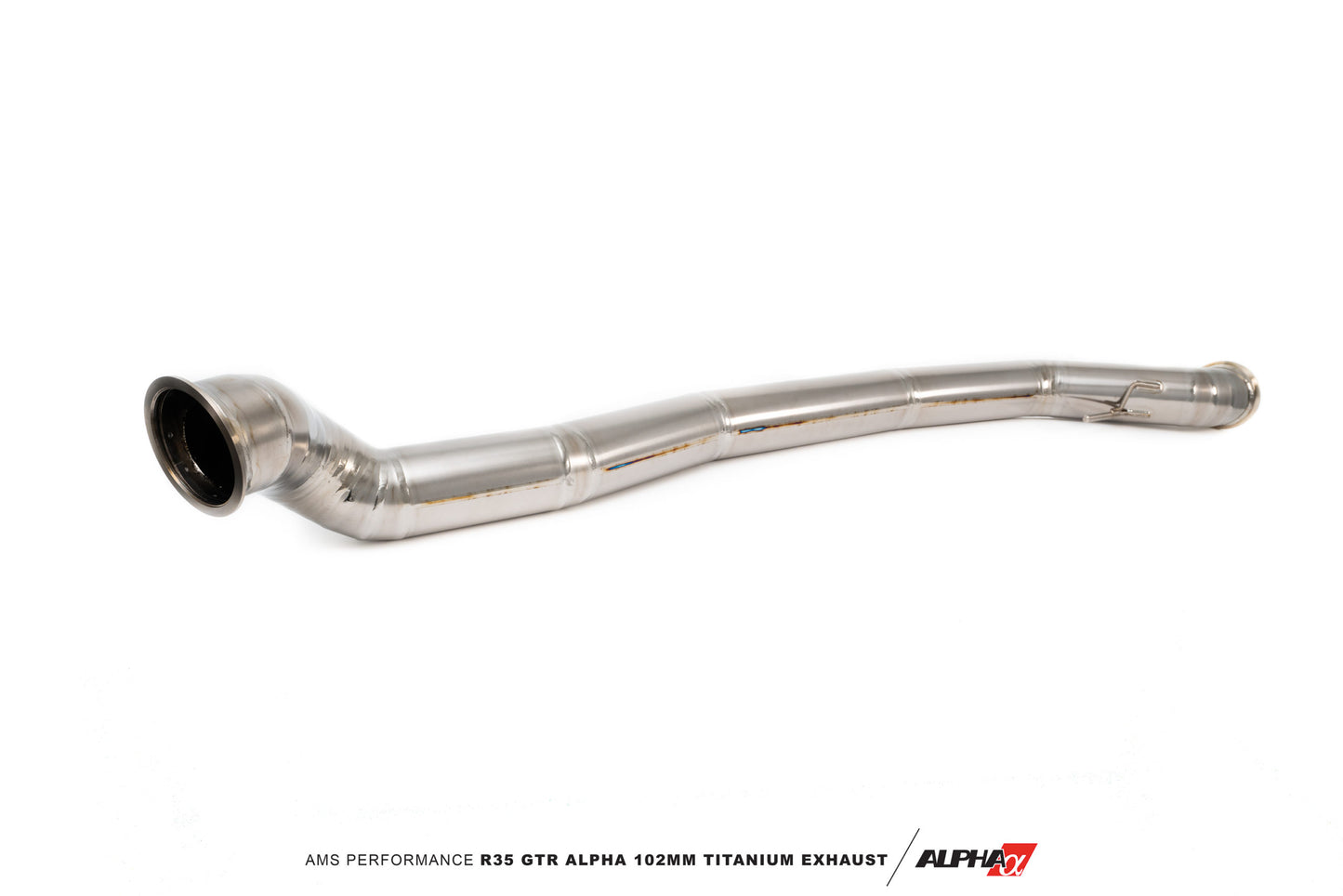 CS Motoring - AMS PERFORMANCE R35 GTR ALPHA 102MM TITANIUM EXHAUST for aftermarket turbocharged boosted VR38 R35 