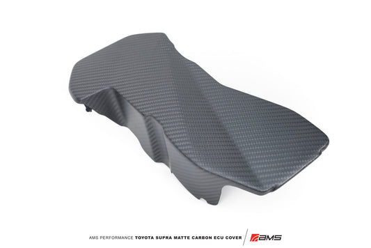 CS Motoring - AMS PERFORMANCE TOYOTA GR SUPRA CARBON FIBER ECU COVER for aftermarket B58 racing 2024 engines