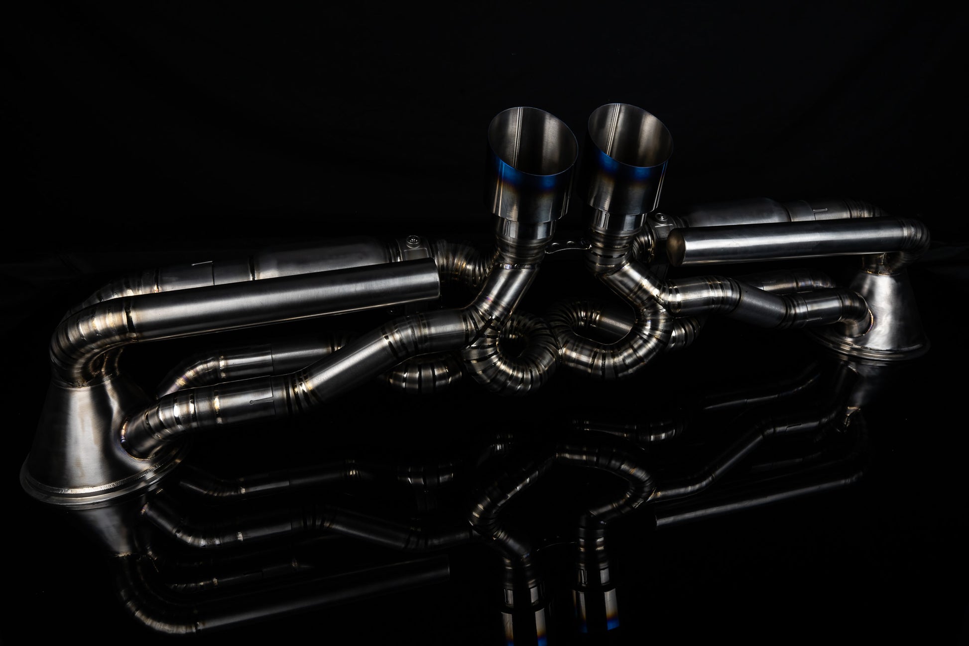 CS Motoring - Boost Logic Formula Series Titanium Exhaust for 992 GT3 for aftermarket loud track time attack euro porsche race car