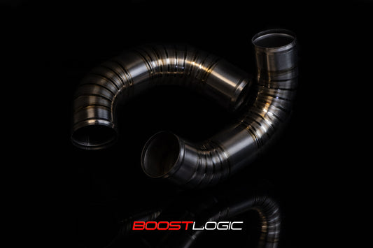 Boost Logic Nissan GTR R35 U Pipes in Titanium