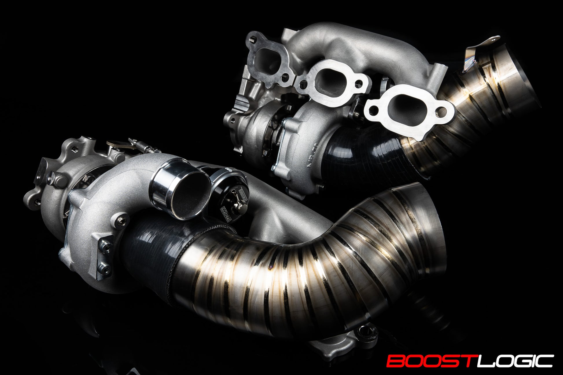 CS Motoring - Boost Logic Nissan GTR R35 1050X Turbo Kit for aftermarket boosted flex fuel e85 racing VR38 built engine for drag roll racing