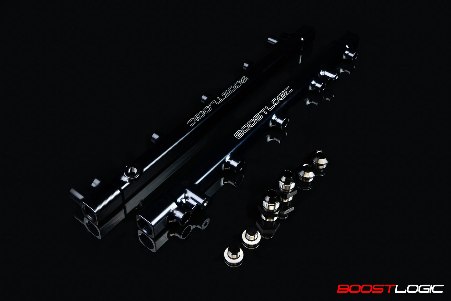 CS Motoring - Boost Logic Lamborghini & Audi Huracan/R8 Fuel Rail Kit for aftermarket e85 and flex fuel tuning on v10