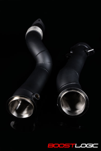 CS Motoring - Boost Logic G80 & G82 M3/M4 Downpipes for aftermarket exhaust boosted turbo loud flow racing BMW