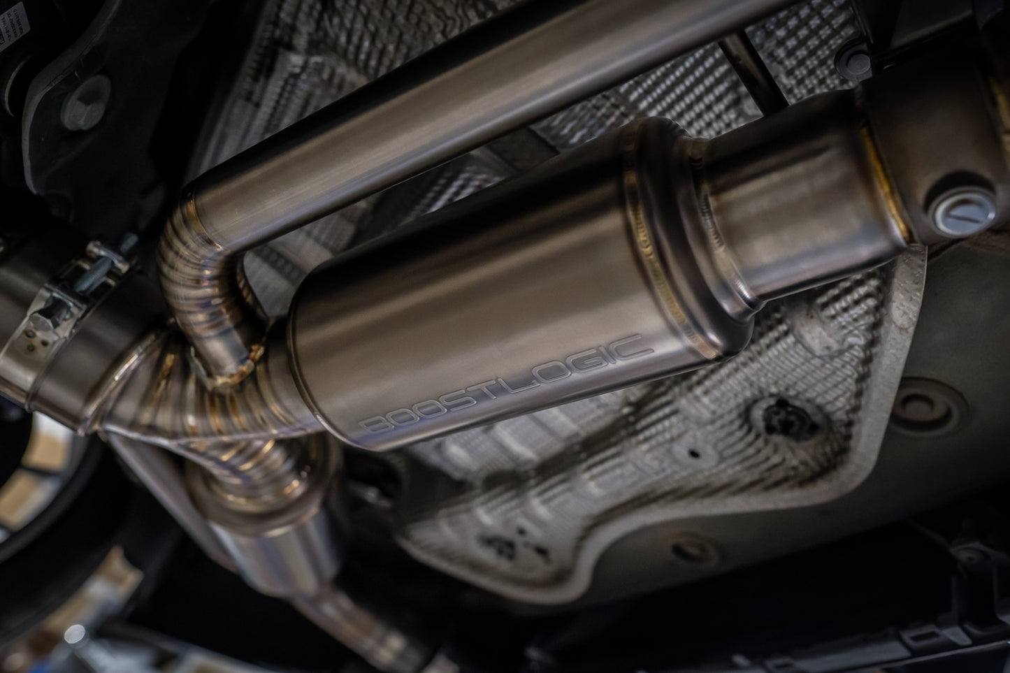 CS Motoring - Boost Logic Audi RS3 Titanium Exhaust for aftermarket loud sound horsepower turbo spool