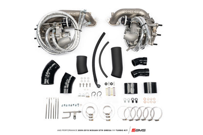 CS Motoring - AMS PERFORMANCE OMEGA 11 R35 GTR TURBO KIT for aftermarket VR38 E85 turbocharged engines