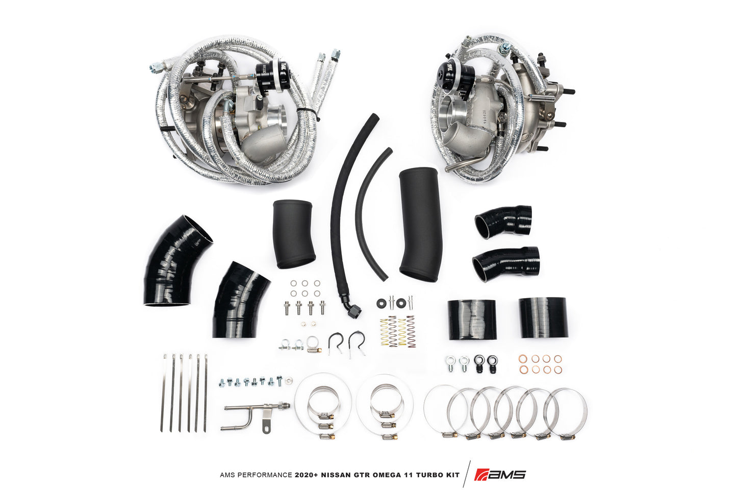 CS Motoring - AMS PERFORMANCE OMEGA 11 R35 GTR TURBO KIT for aftermarket VR38 E85 turbocharged engines