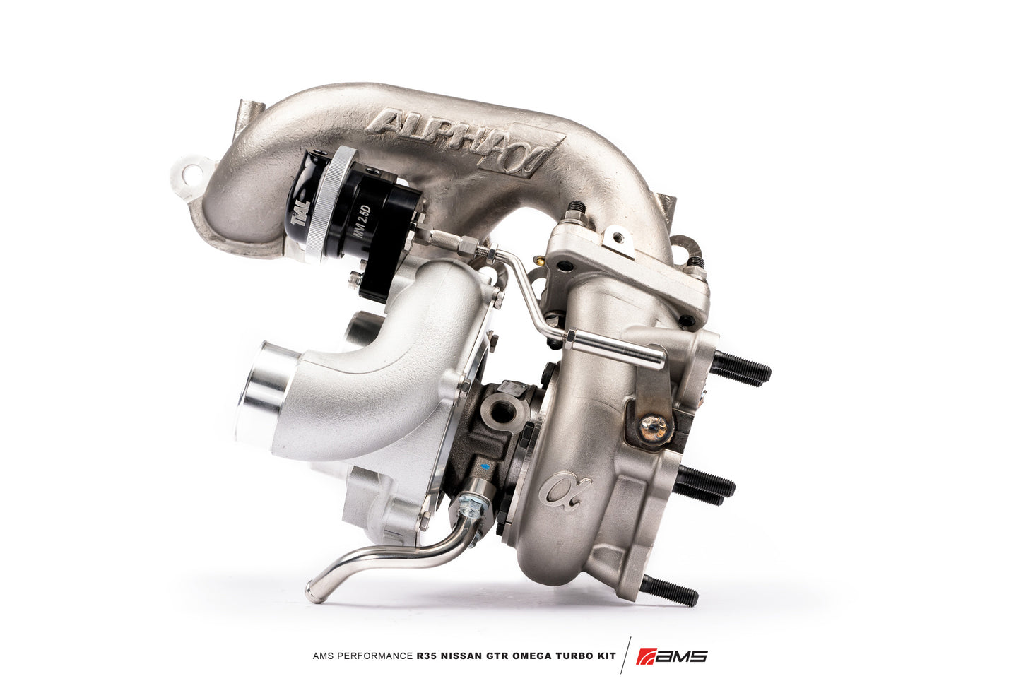 CS Motoring - AMS PERFORMANCE OMEGA 14 R35 GTR TURBO KIT for VR38 boosted turbocharged aftermarket engines on E85