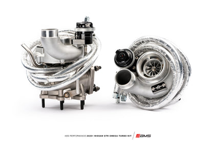 CS Motoring - AMS PERFORMANCE OMEGA 9 R35 GTR TURBO KIT for aftermarket boosted VR38 engines on E85 for drag racing