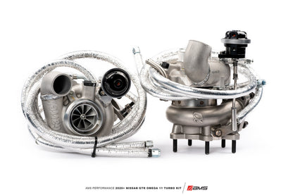 CS Motoring - AMS PERFORMANCE OMEGA 14 R35 GTR TURBO KIT for VR38 boosted turbocharged aftermarket engines on E85