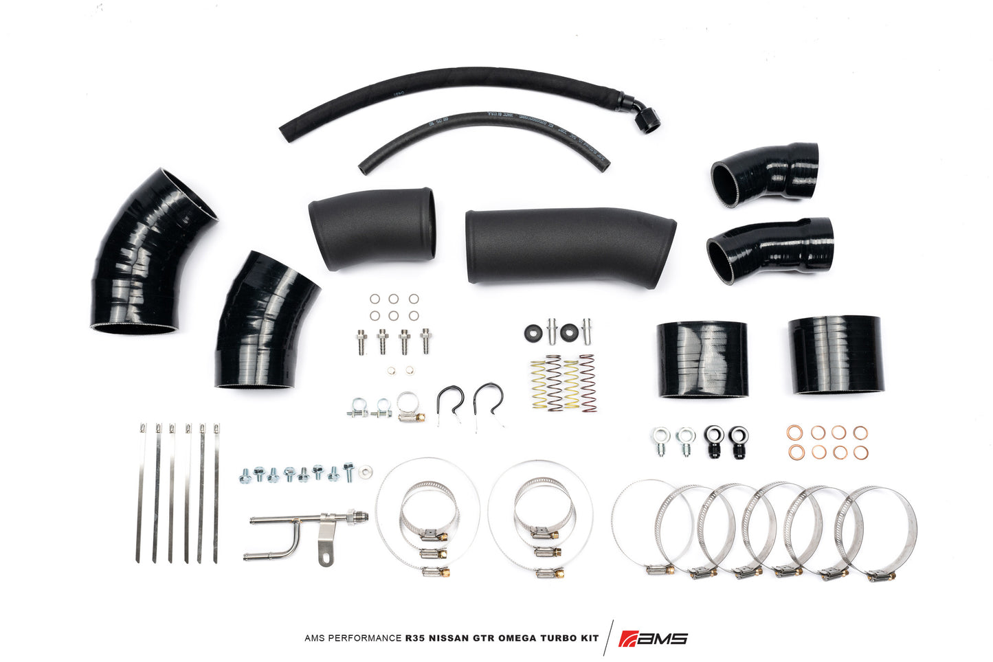 CS Motoring - AMS PERFORMANCE OMEGA 9 R35 GTR TURBO KIT for aftermarket boosted VR38 engines on E85 for drag racing