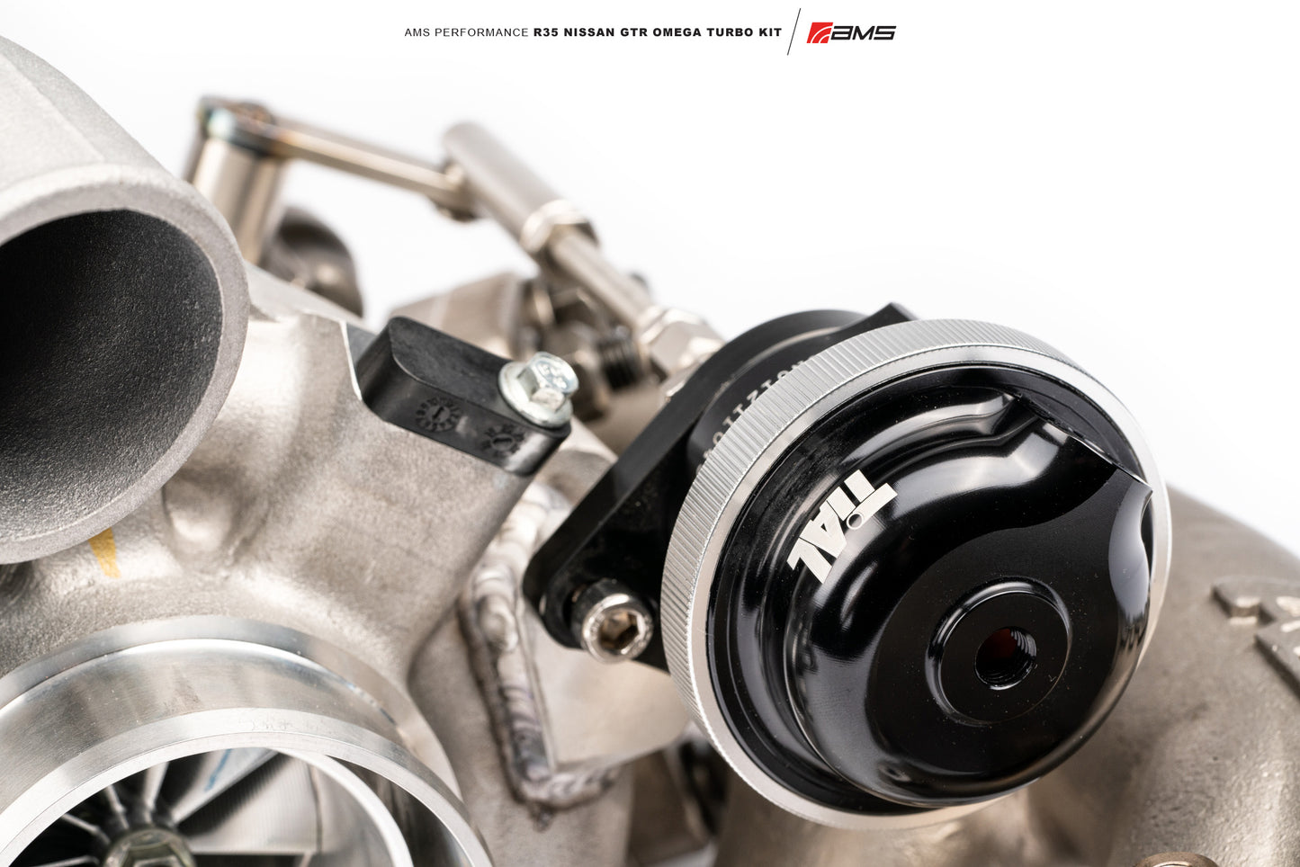 CS Motoring - AMS PERFORMANCE OMEGA 9 R35 GTR TURBO KIT for aftermarket boosted VR38 engines on E85 for drag racing